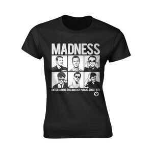 Madness Womens/Ladies Since 1979 T-Shirt / Black
